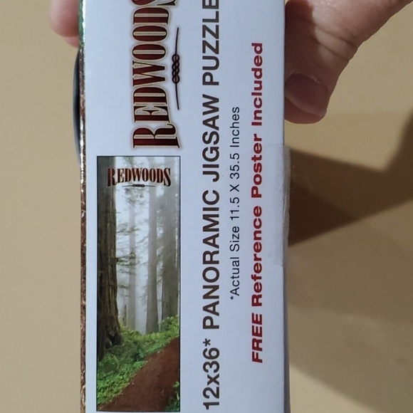 Redwoods puzzle  12 x 36 over 500 pieces. Reference poster included - Picture 5 of 10